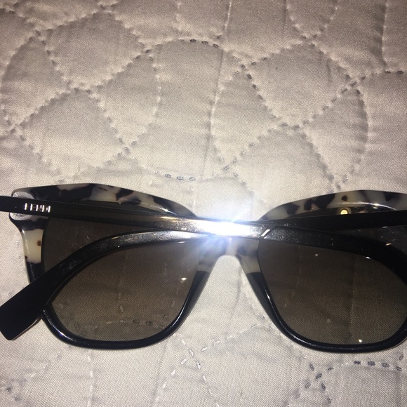 Fendi Havana Black Ruthenium Sunglasses - Picture 4 of 7